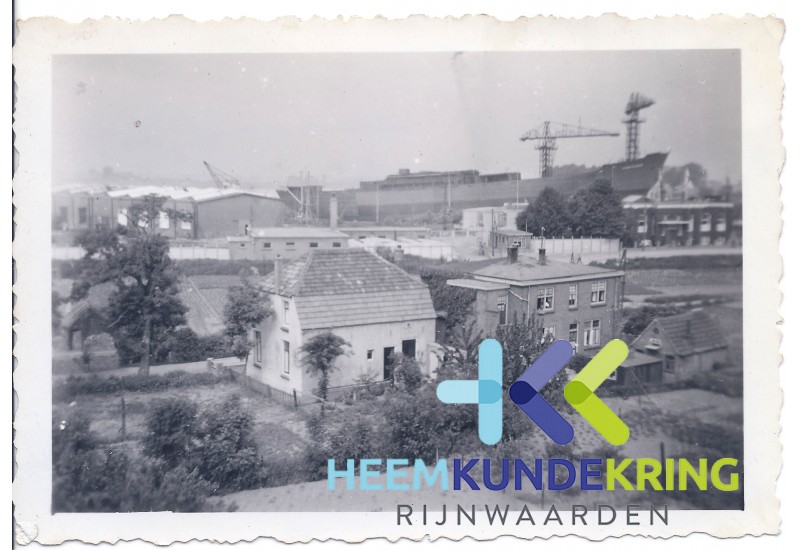 1950 Tolkamer zicht op de werf Bylandseweg Coll. HKR geschonken door H.vdLaag
